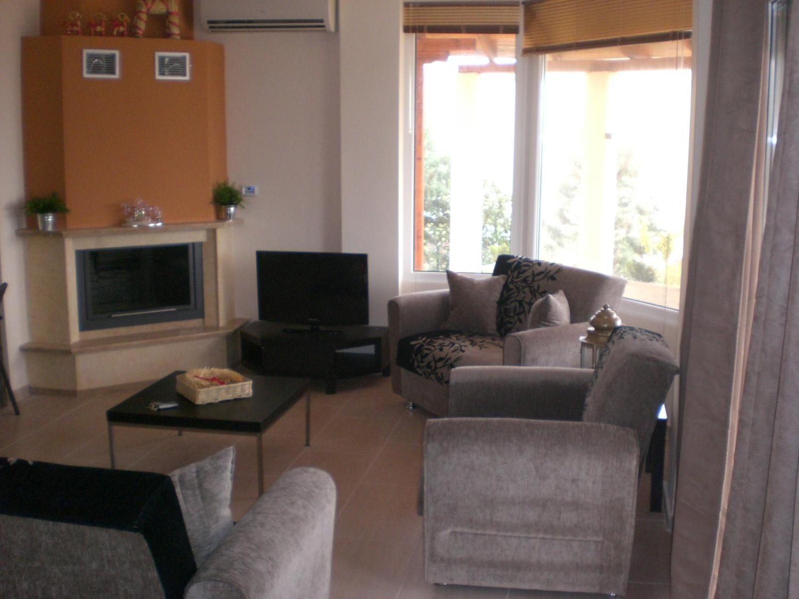 Wonderful Villa With Great View In Posidi-Kalandra Buitenkant foto